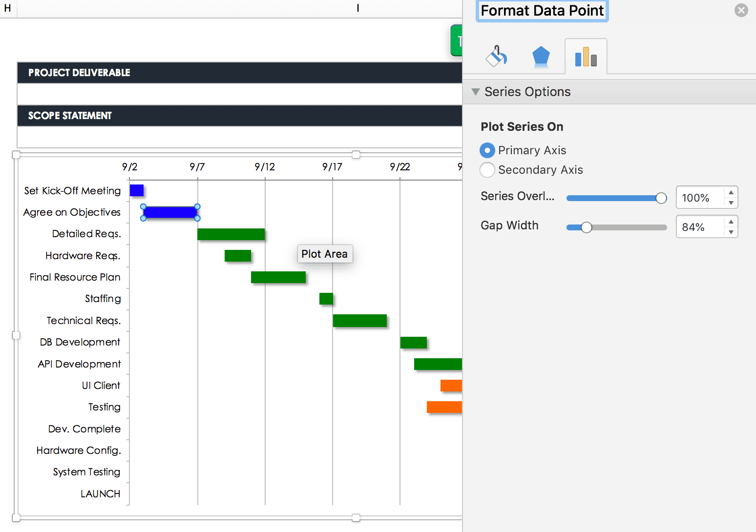 Diagrammes De Gantt Gratuits Dans Excel Mod Les Tutoriel Et Vid O Hot Sex Picture 8393