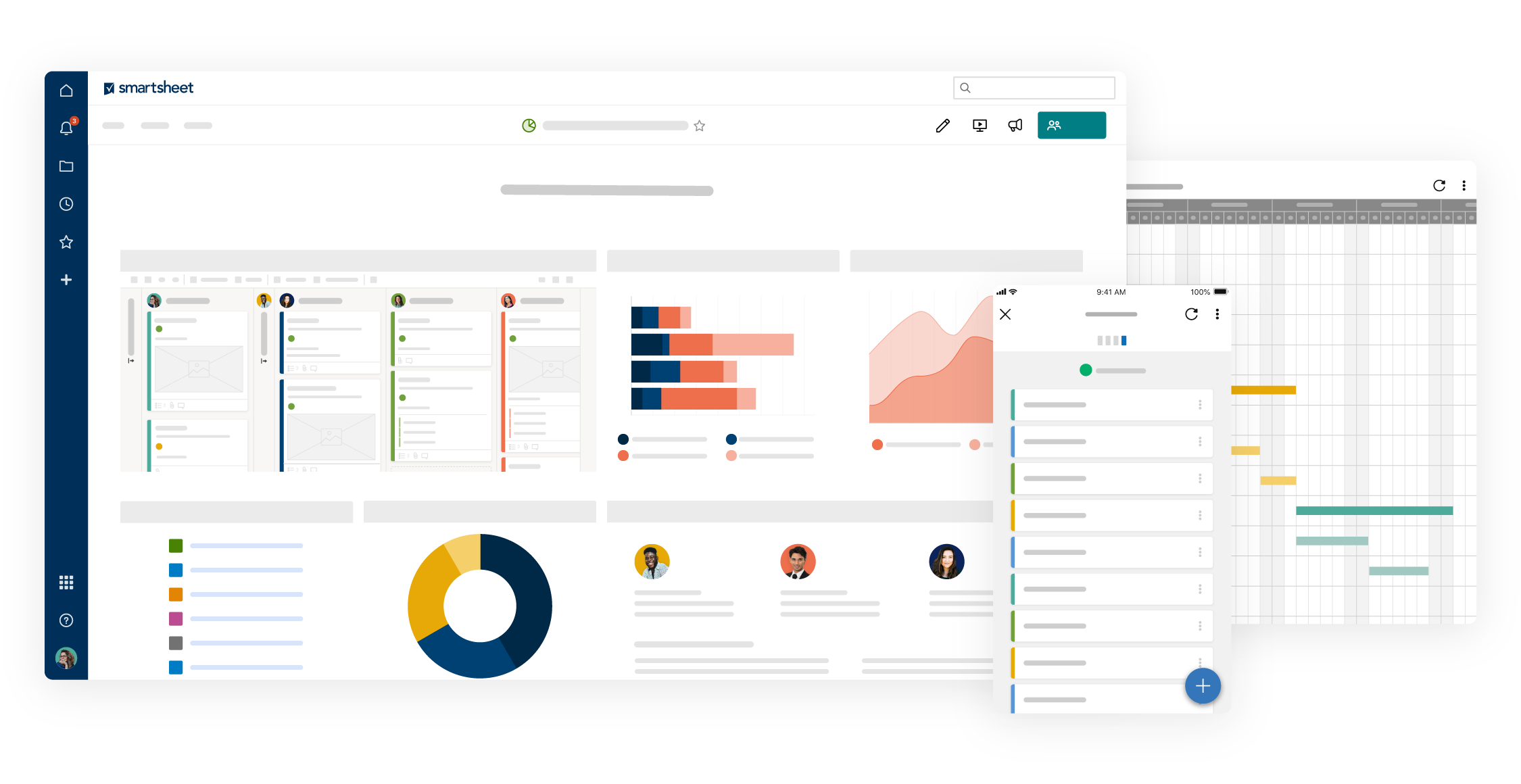 device cluster of smartsheet