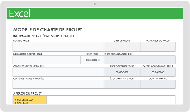 IC Project Charter (French)
