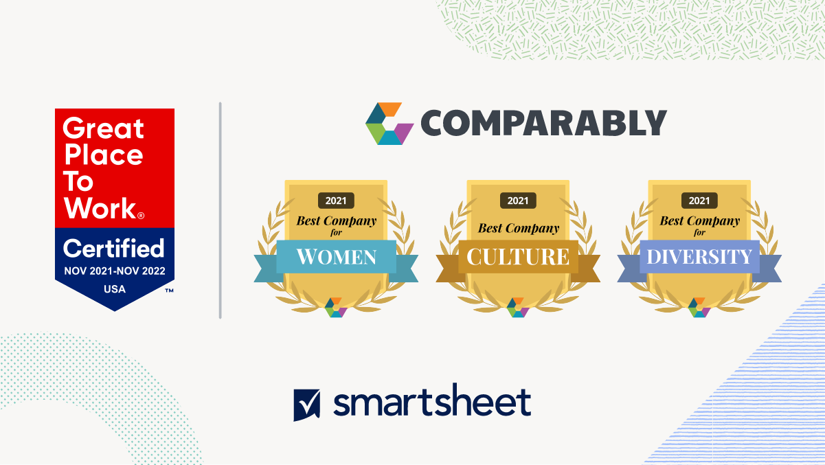 Smartsheet voted best company for women, culture and diversity