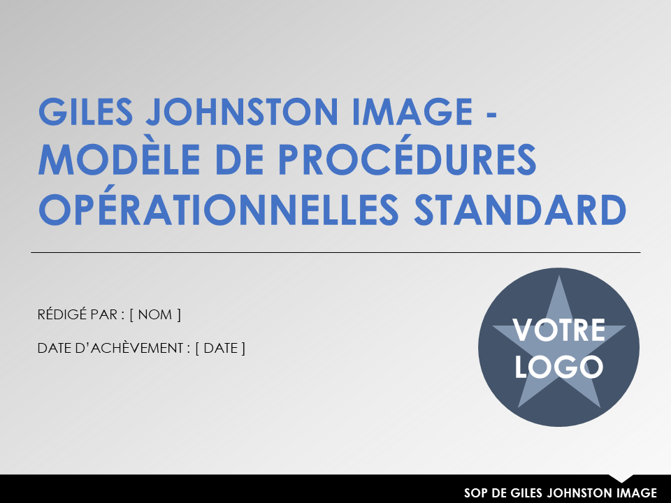  Modèle SOP d'image de Giles Johnson