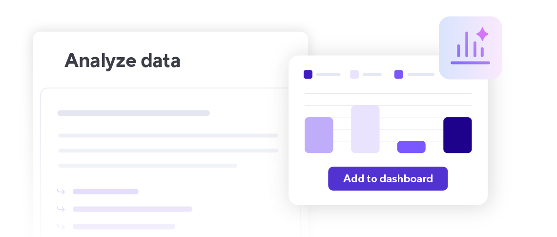 Smartsheet analyze data feature