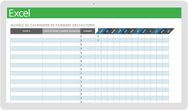 Modèles de calendrier vierges gratuits - Smartsheet