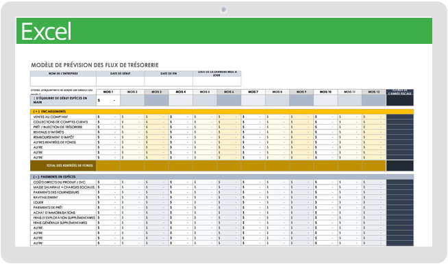 business plan comptable excel