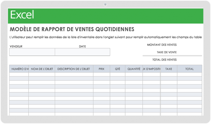 Modèles de plannings de travail quotidien gratuits