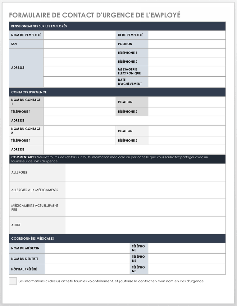 Gratuit Carnet d'adresses Modèle dans Google Docs