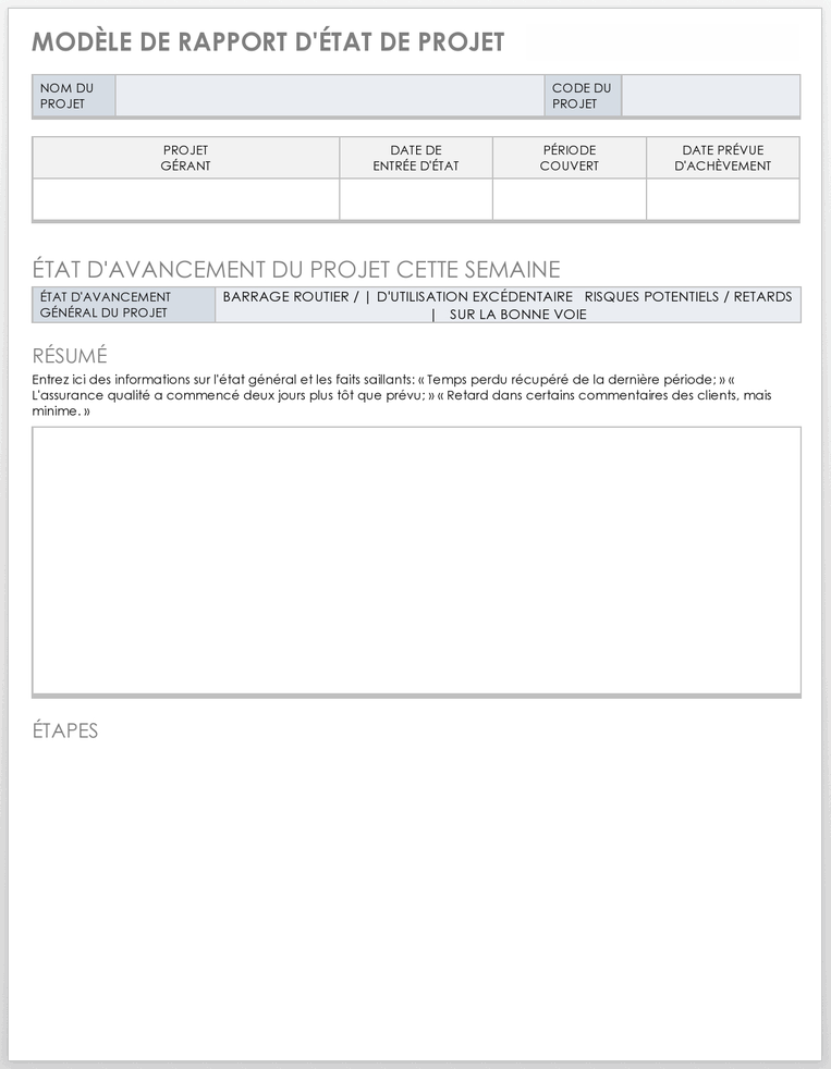 Exemple De Bilan Projet Informatique  itamasd