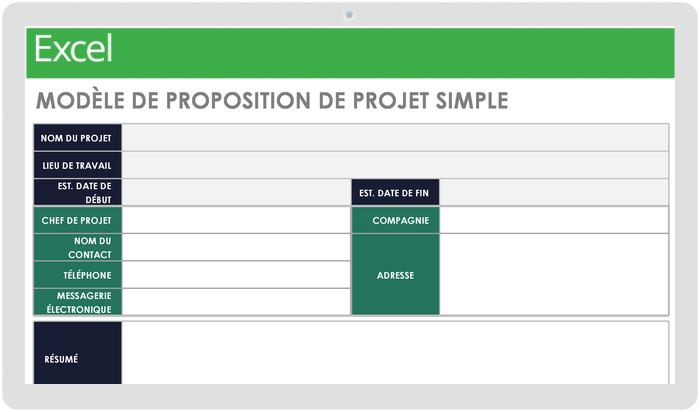 17 modèles gratuits de proposition de projet + conseils  Smartsheet