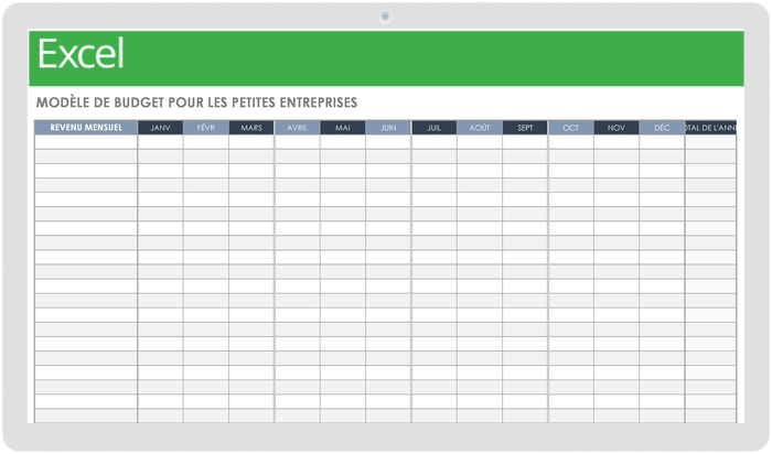 Planificateur de budget – Organiseur mensuel financier avec carnet