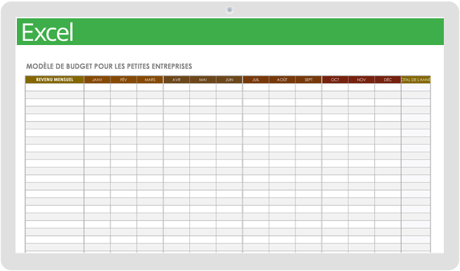 Tous les meilleurs modèles de budget d'entreprise