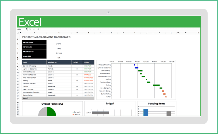 Modeles De Gestion De Projets Excel Gratuits Smartsheet