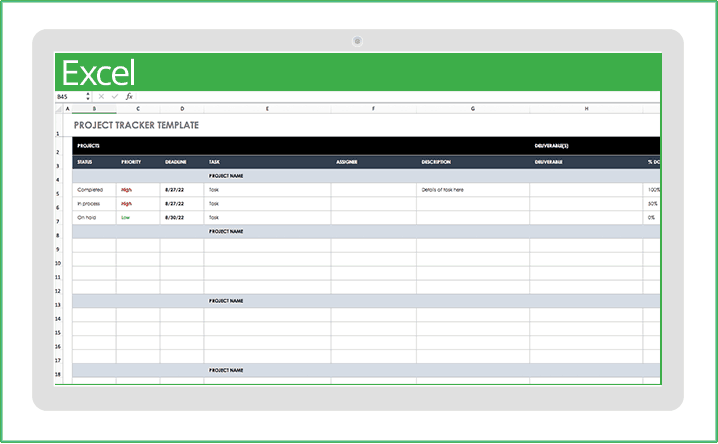 Foul Mutual Solid Tableau De Suivi Projet Excel Slight Accordingly Pole 7508