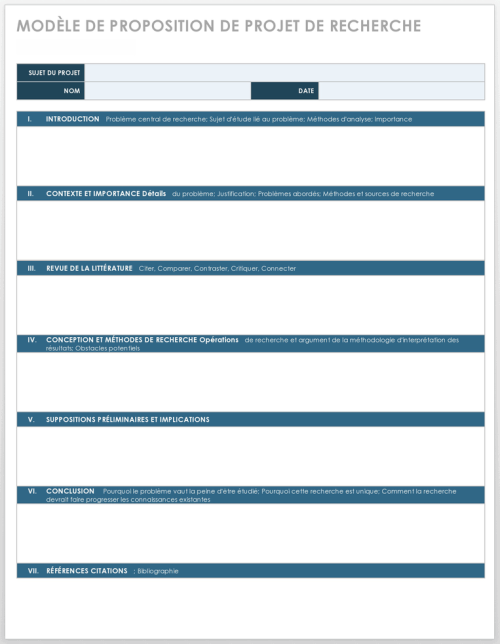 17 Modèles Gratuits De Proposition De Projet Conseils Smartsheet