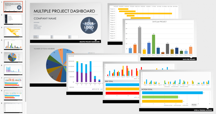 Modèles gratuits de planning de projet | Smartsheet