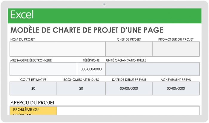 Page De Garde D'un Projet Professionnel à Téléchargeer 6 modèles gratuits de chartes de projet avec conseils d’experts