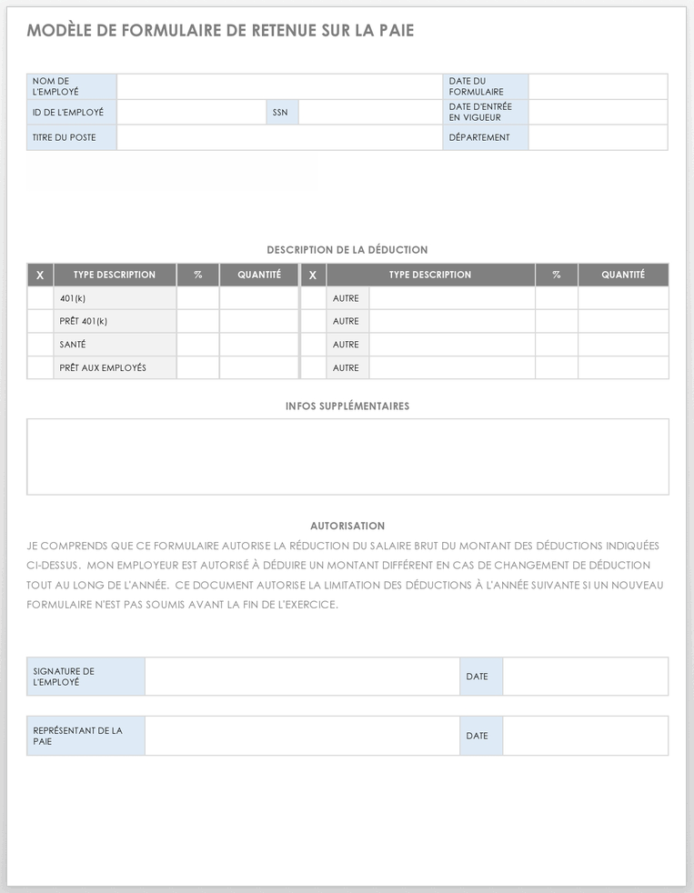 15 modèles de paie gratuits Smartsheet