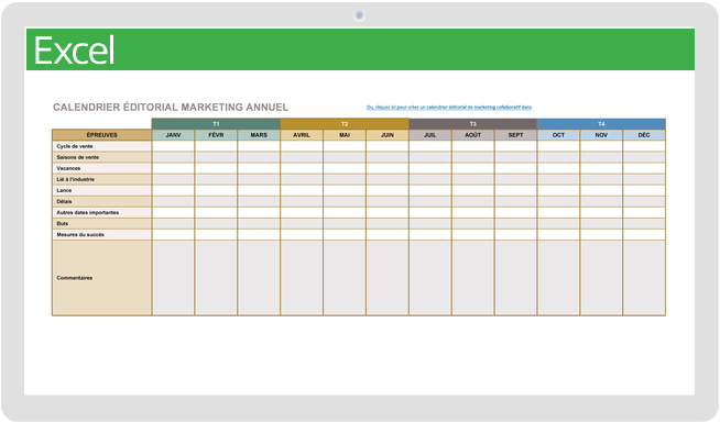 Conseils Et Modèles Gratuits De Calendrier Marketing Smartsheet